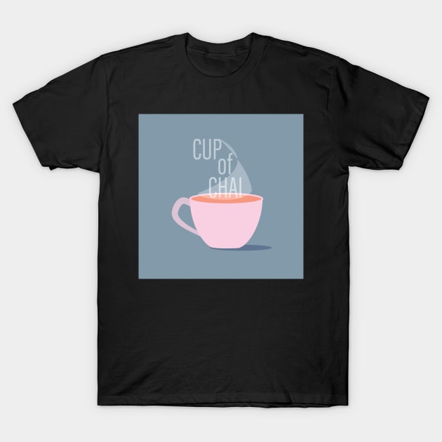 CupOfChai Grey T-Shirt by jennibee20